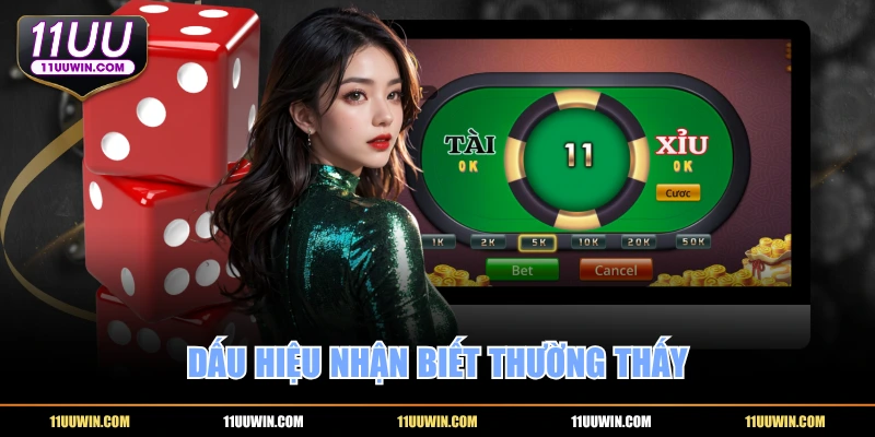 Dấu hiệu nhận biết thường thấy